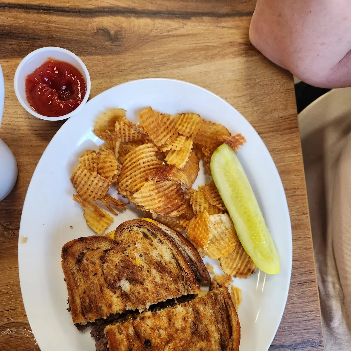 Patty Melt w Chips