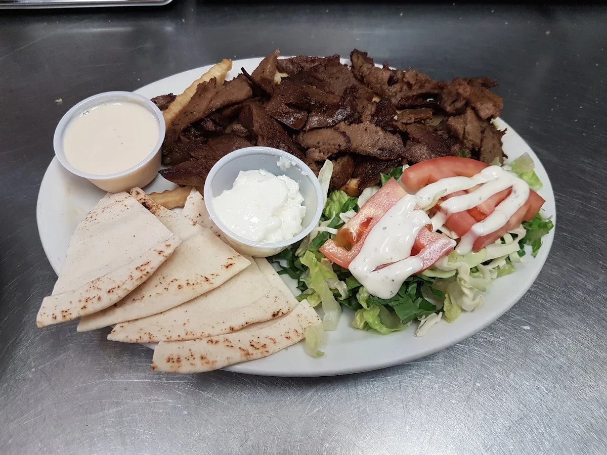 Donair Platter, Breton Family Dining