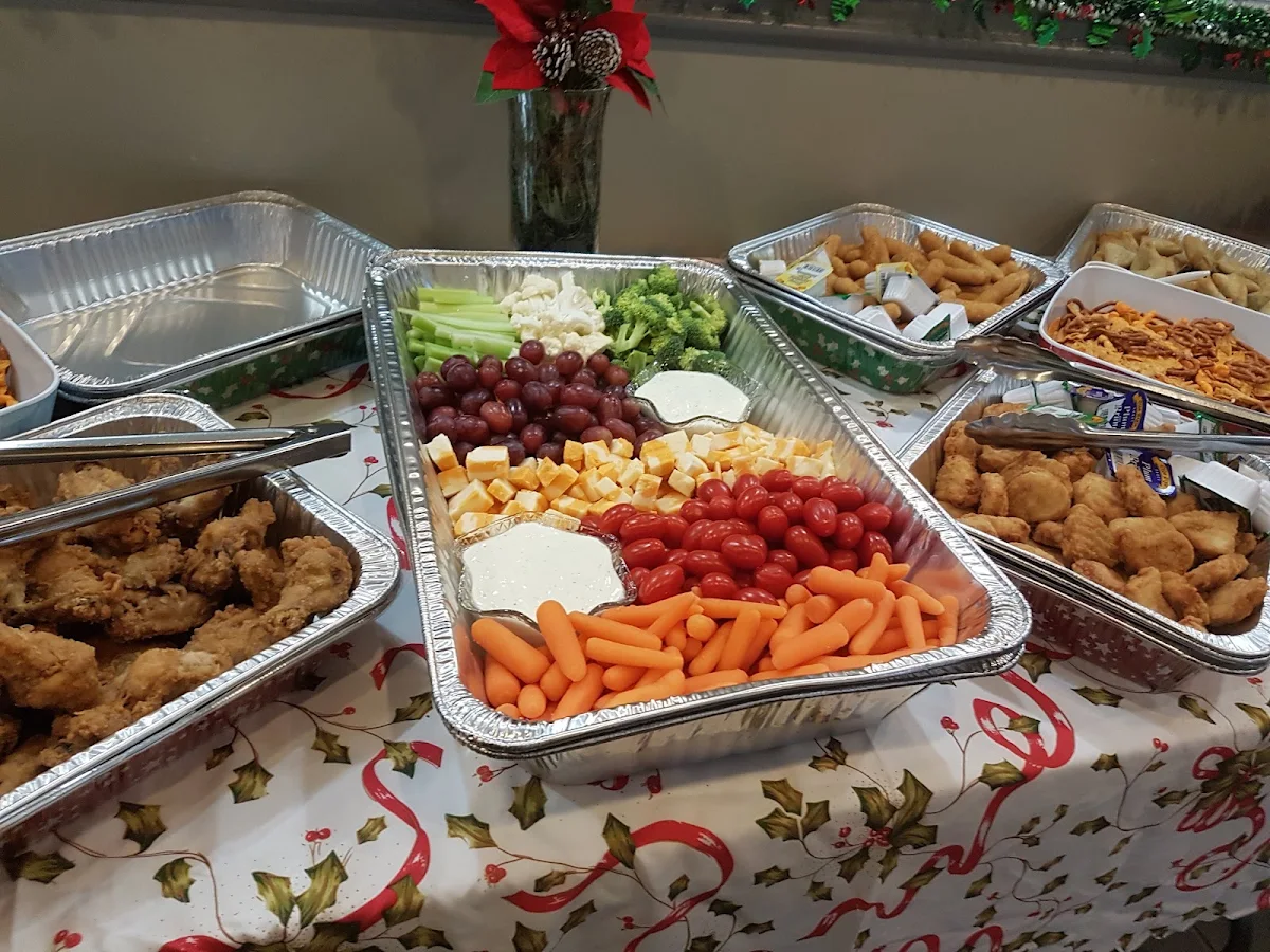 Veggie Platter for Buffet, Breton Family Dining