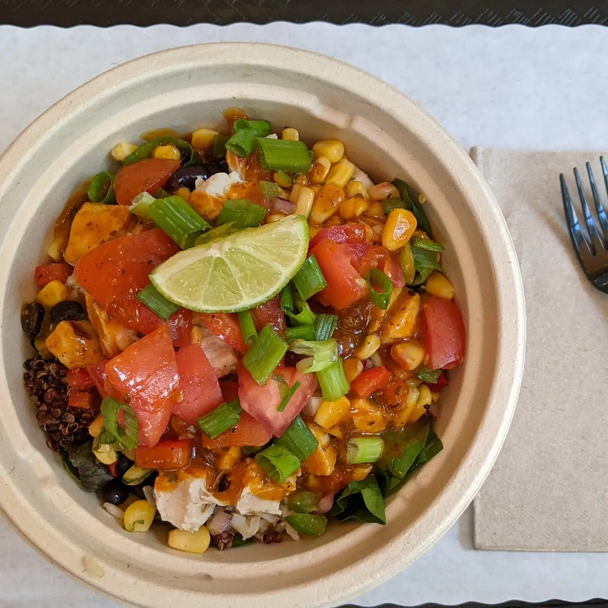 Latin Citrus Protein Bowl