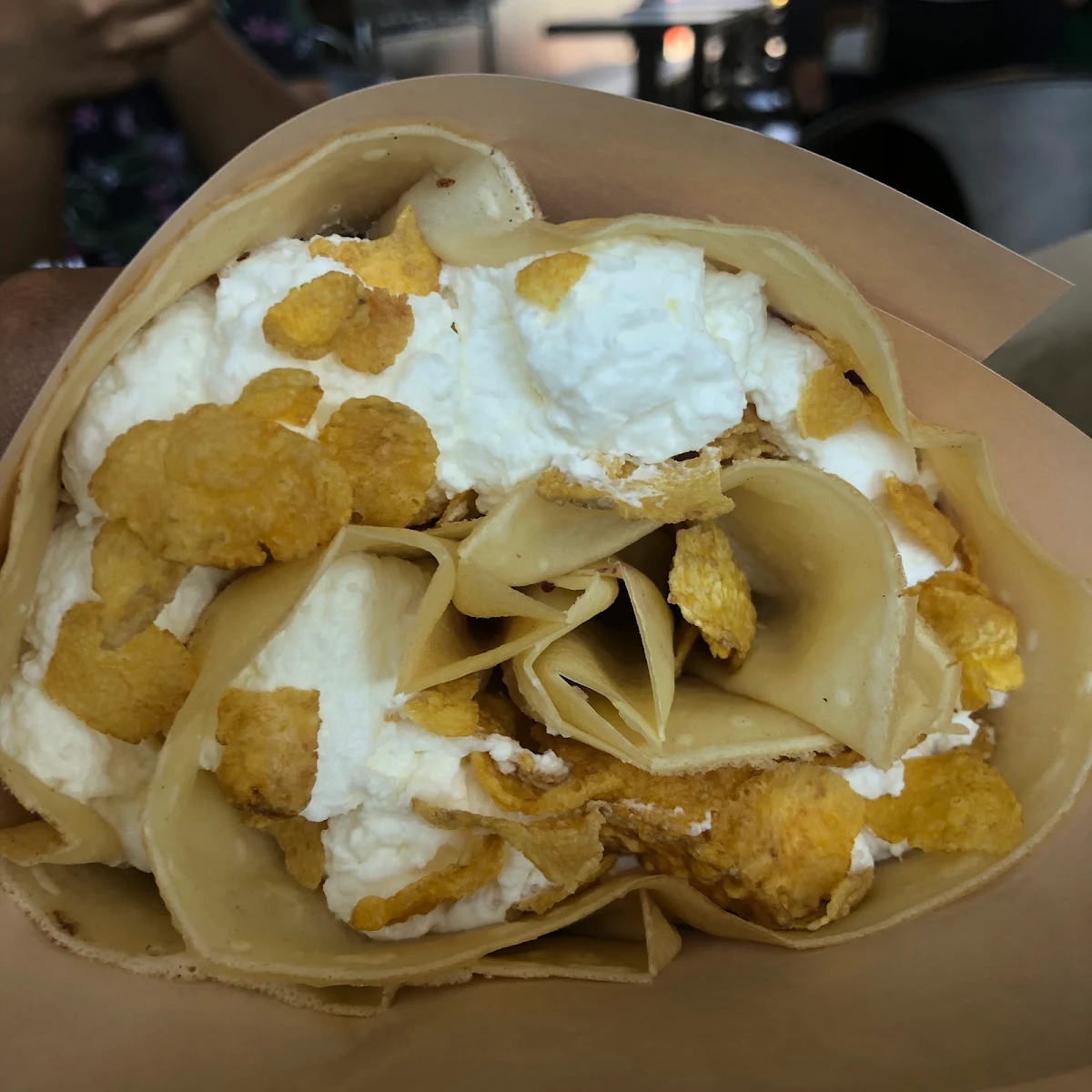 Cheese Melt Crepe