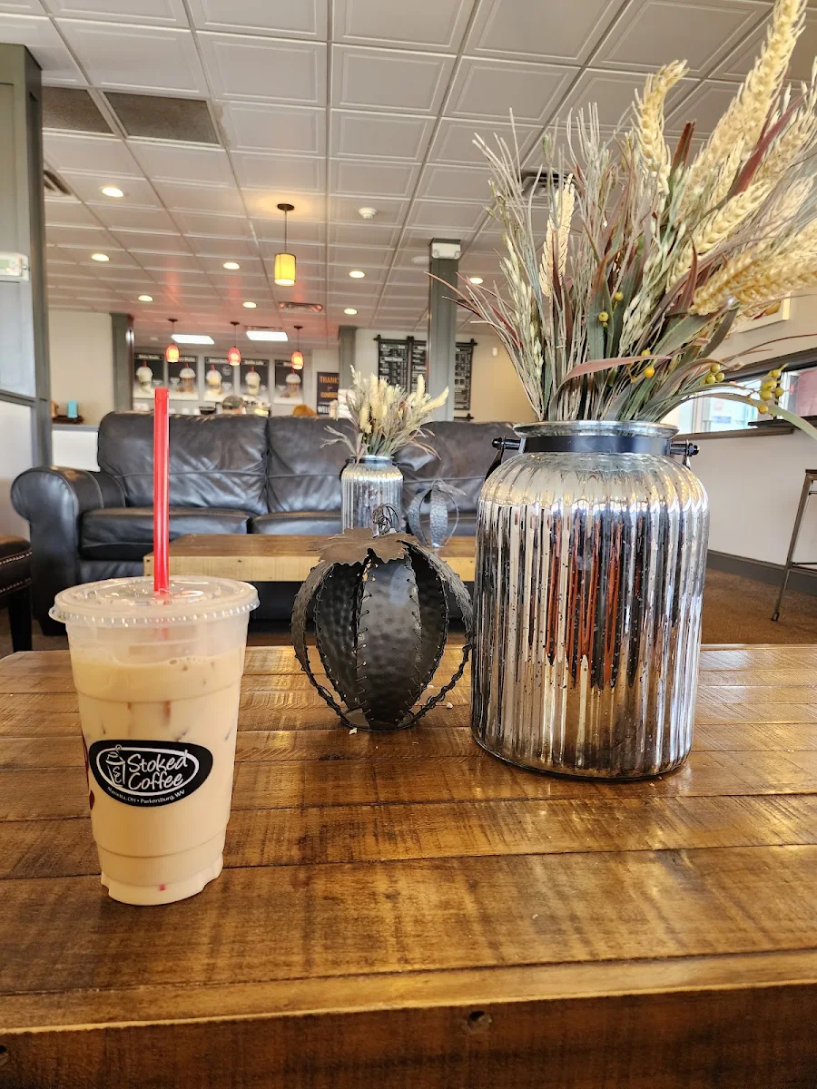 French Vanilla Iced Latte