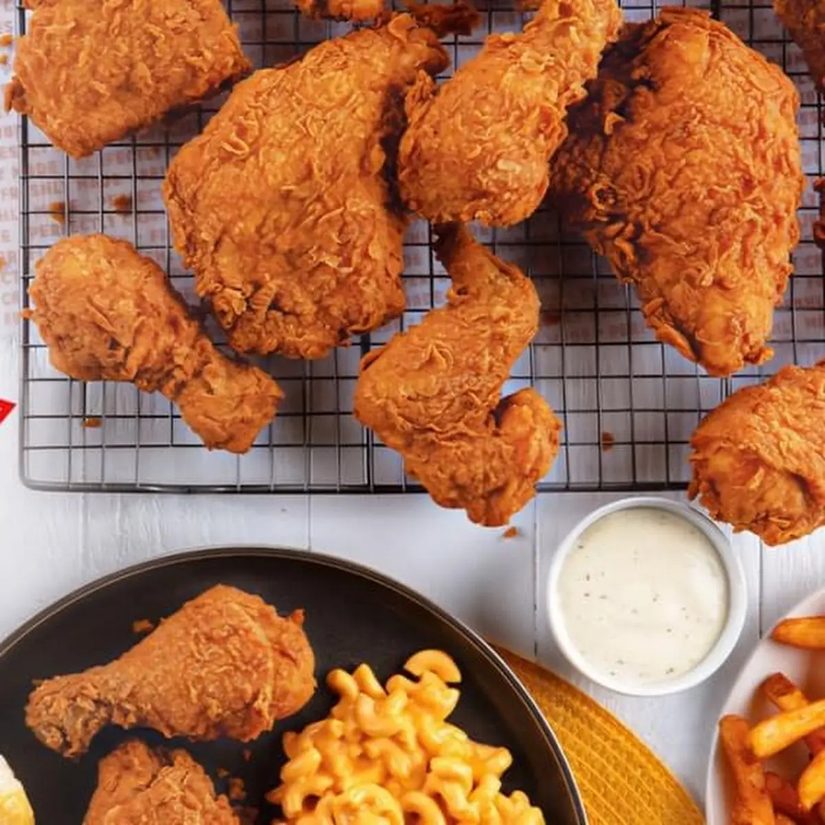 Krispy Krunchy Chicken Nuggets Krunch Box