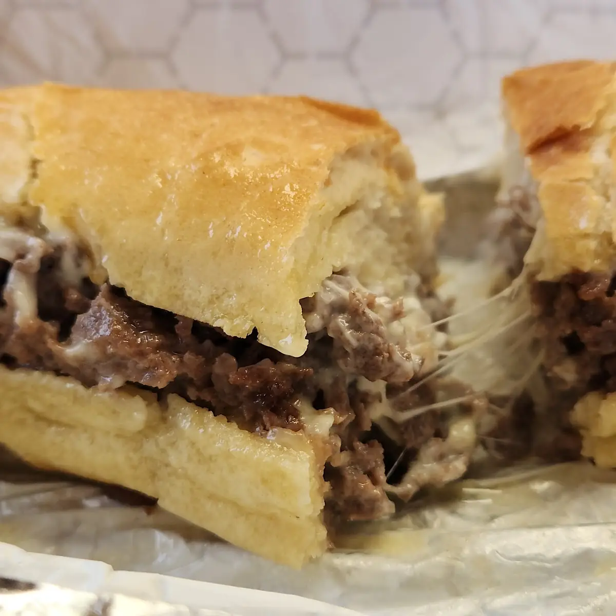 Philly Steak and Cheese Sandwich