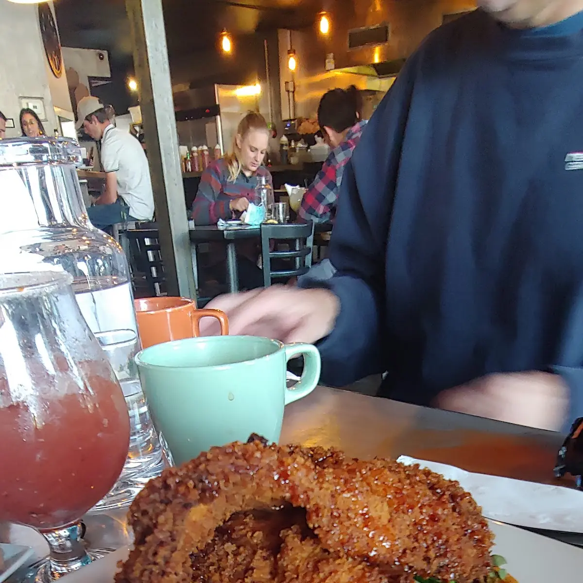 Lavender Honey Chicken & Waffle