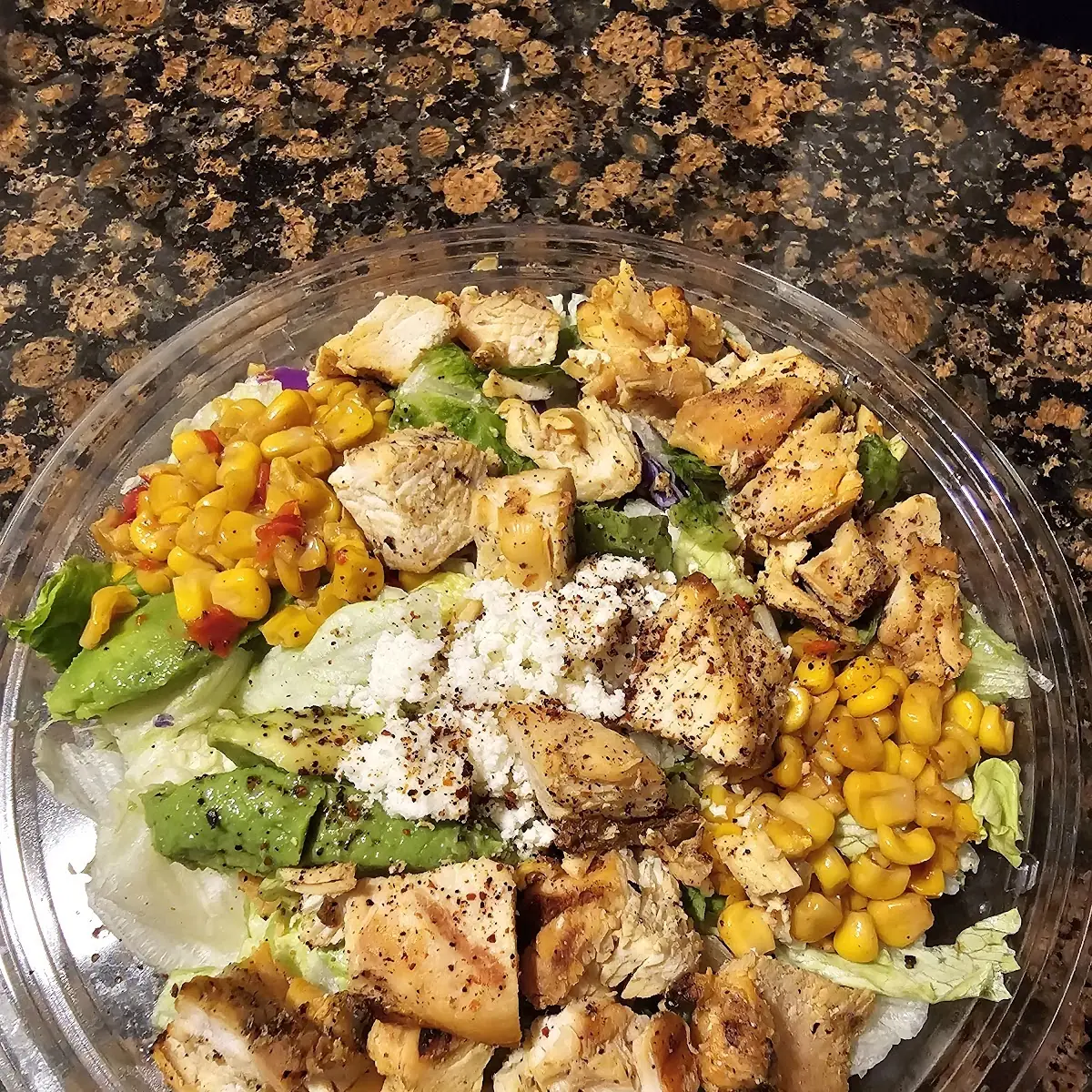Street Corn Double Pollo Fit Bowl
