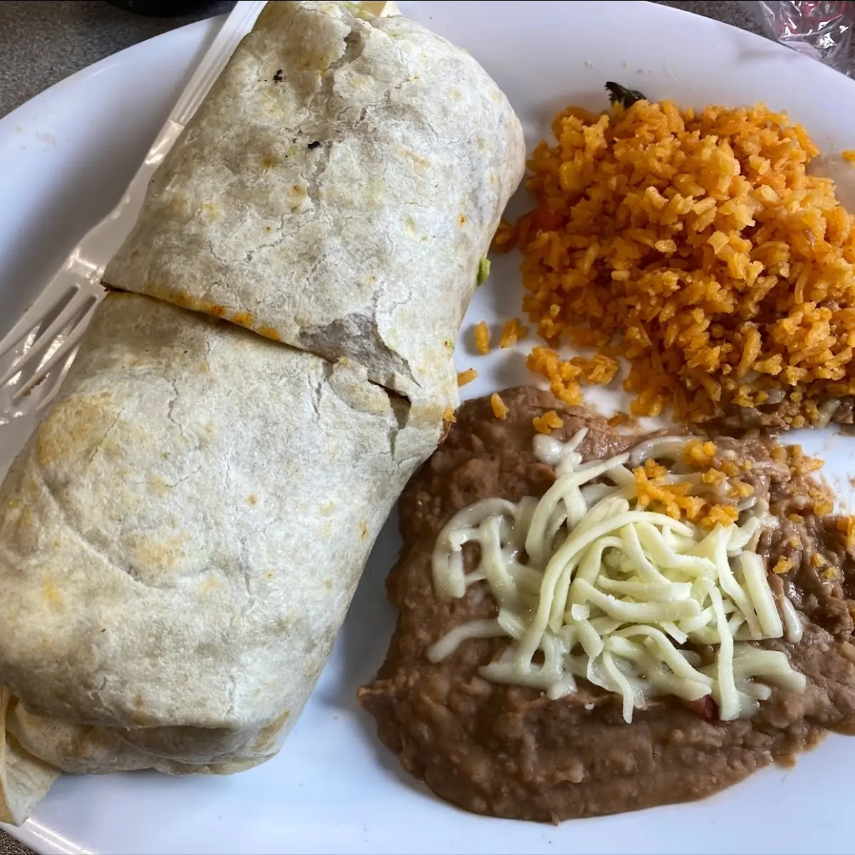 Chicken Burrito Dinner