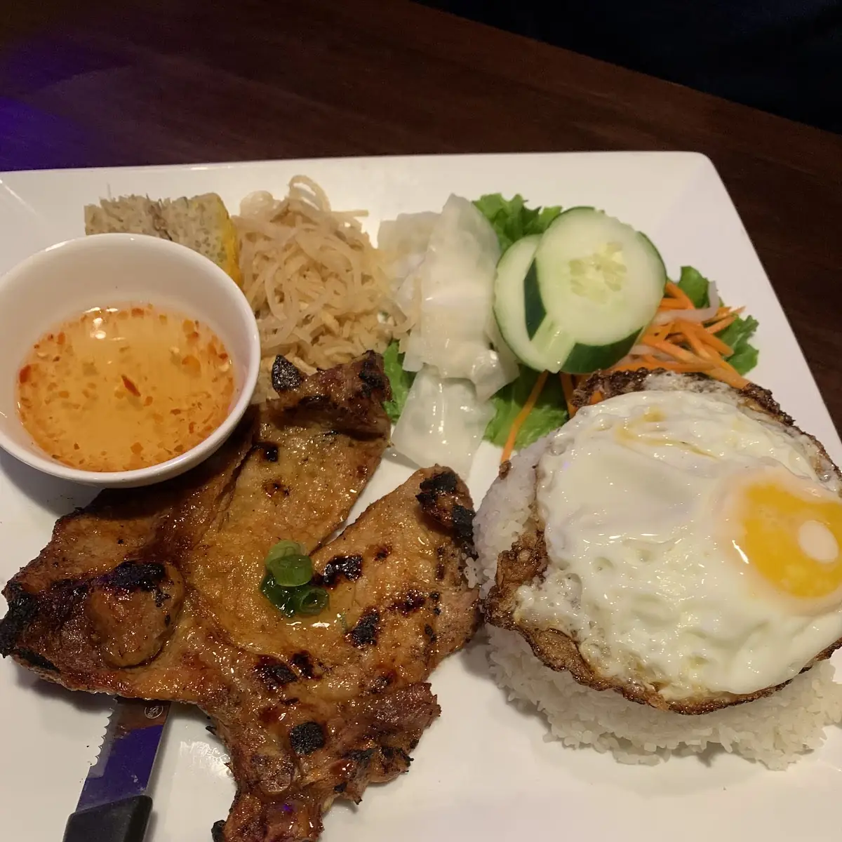 Pork Chops and Rice