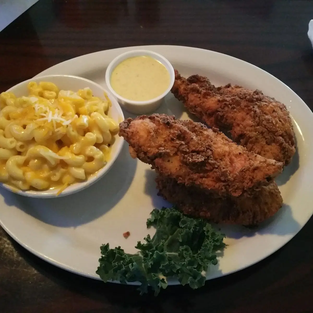 Chicken Tenders and Mac and Cheese