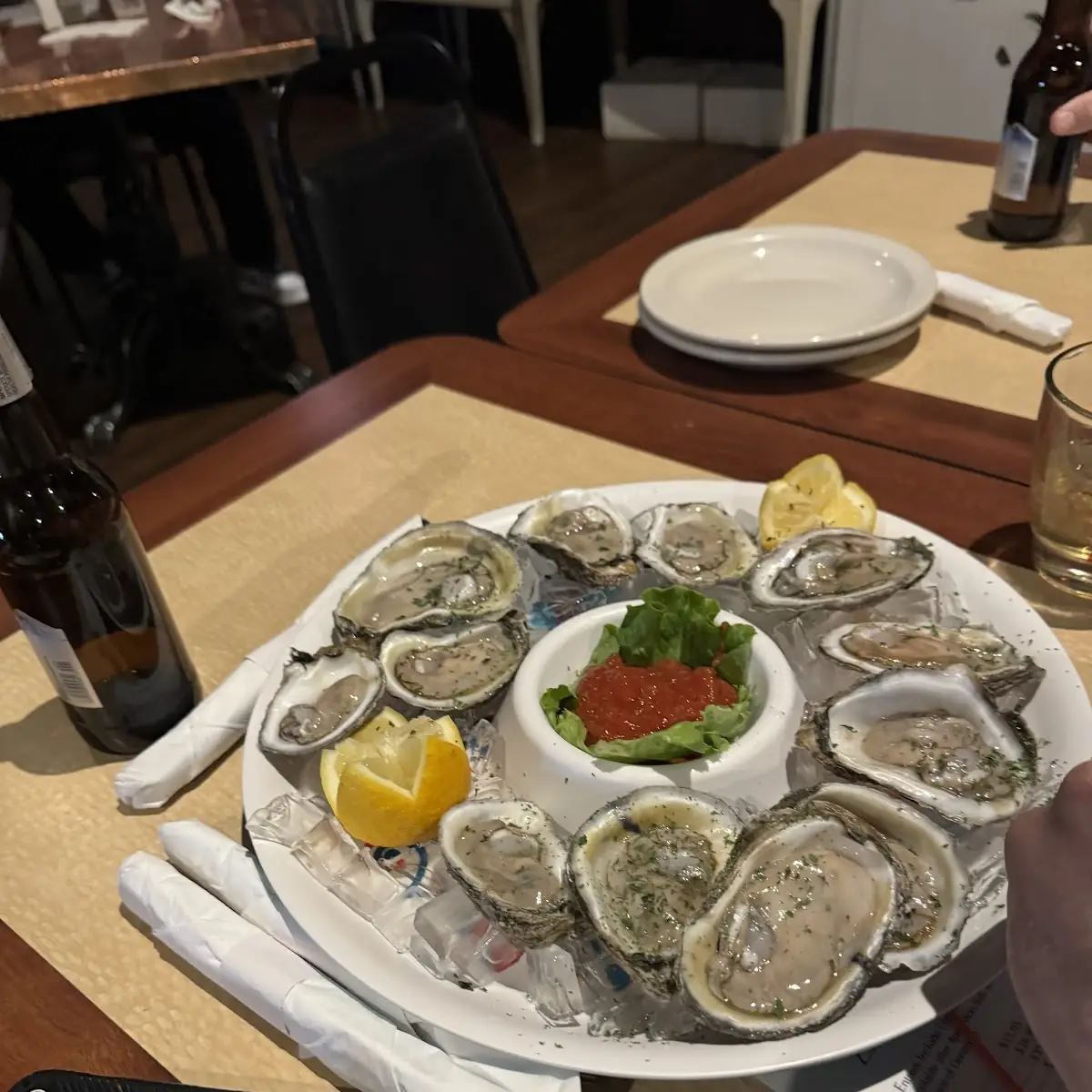 Oysters on the Half Shell