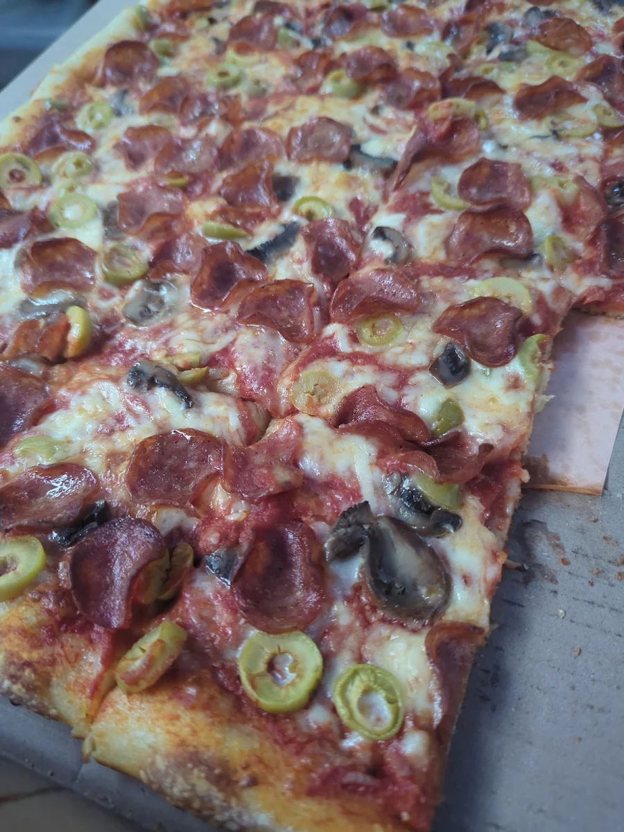 Pepperoni Mushrooms and Green Olives
