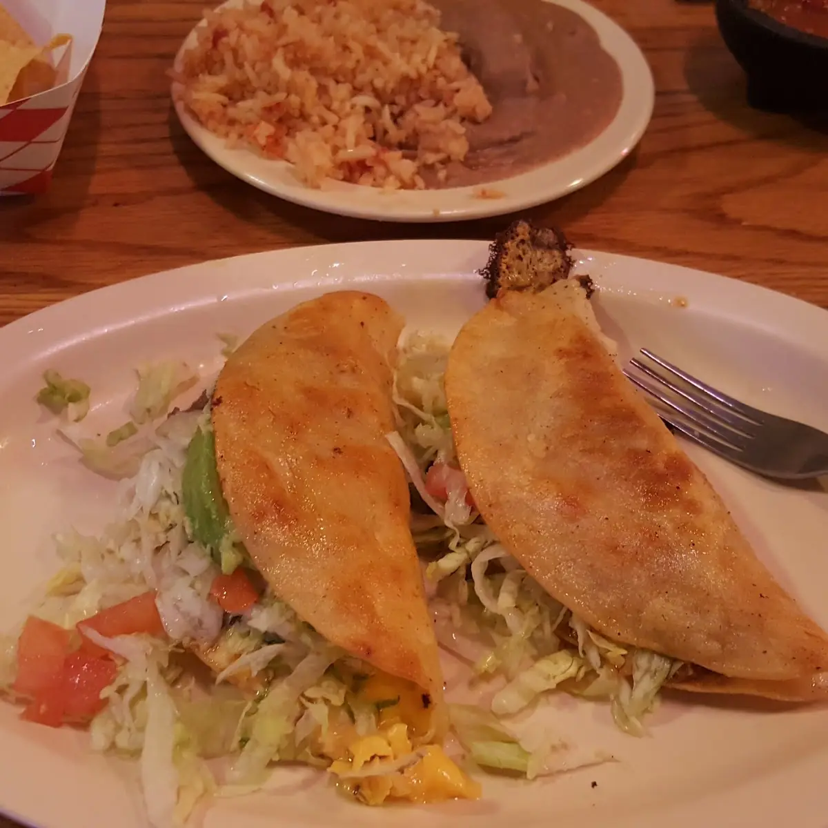 Chicken Tostada
