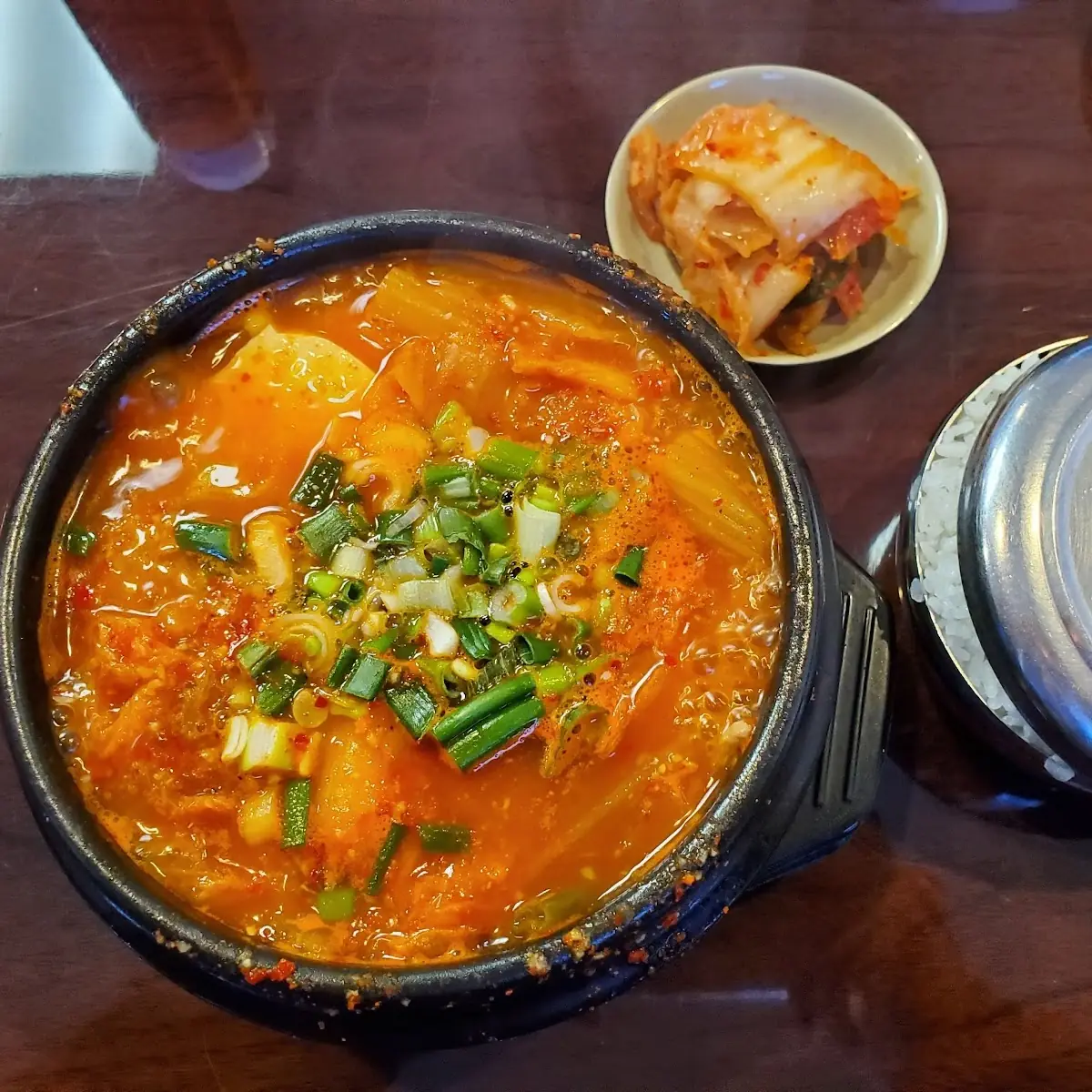 Kimchi Tofu Soup