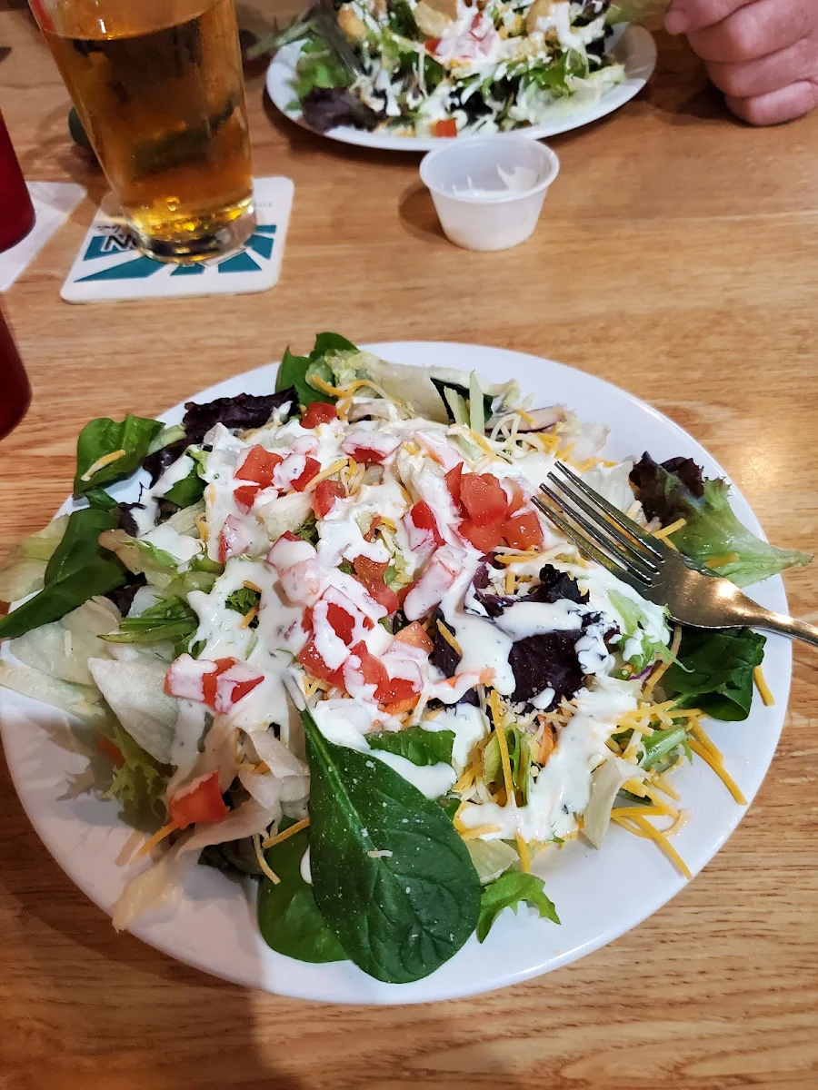 Side Salad with Ranch Dressing