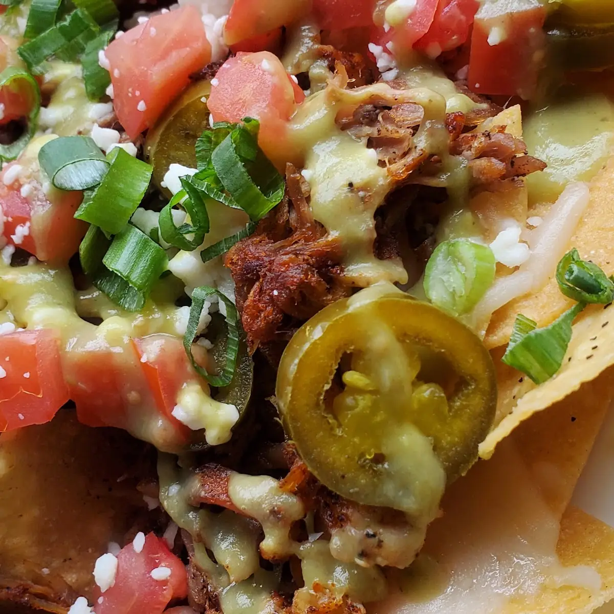 Pork Carnitas Nachos