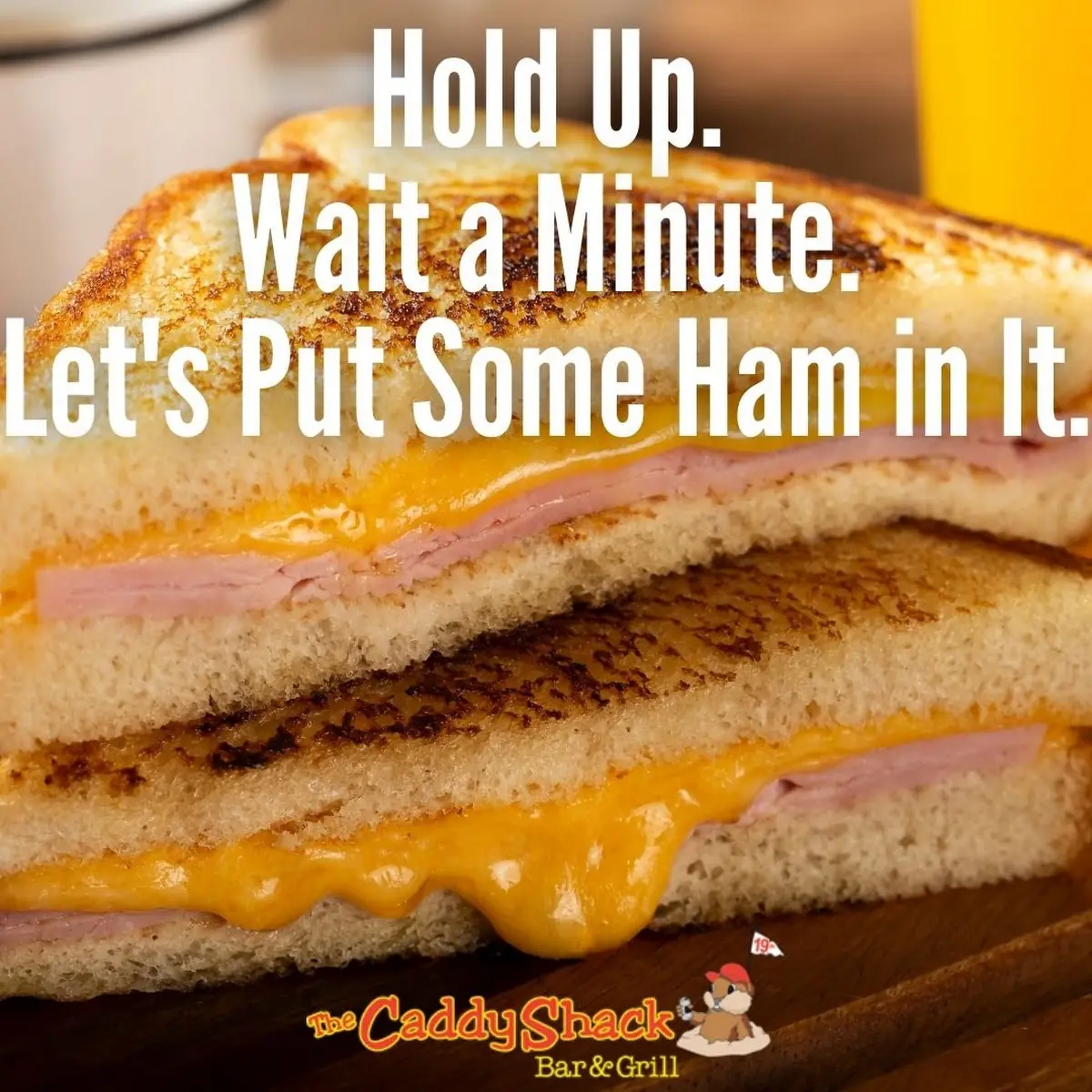 Grilled Ham & Cheese