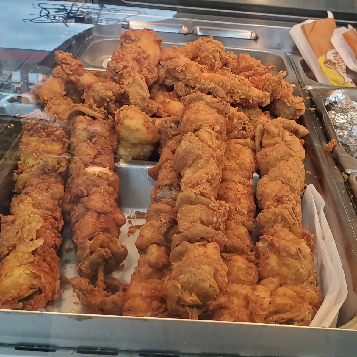 Fried Chicken Kabob