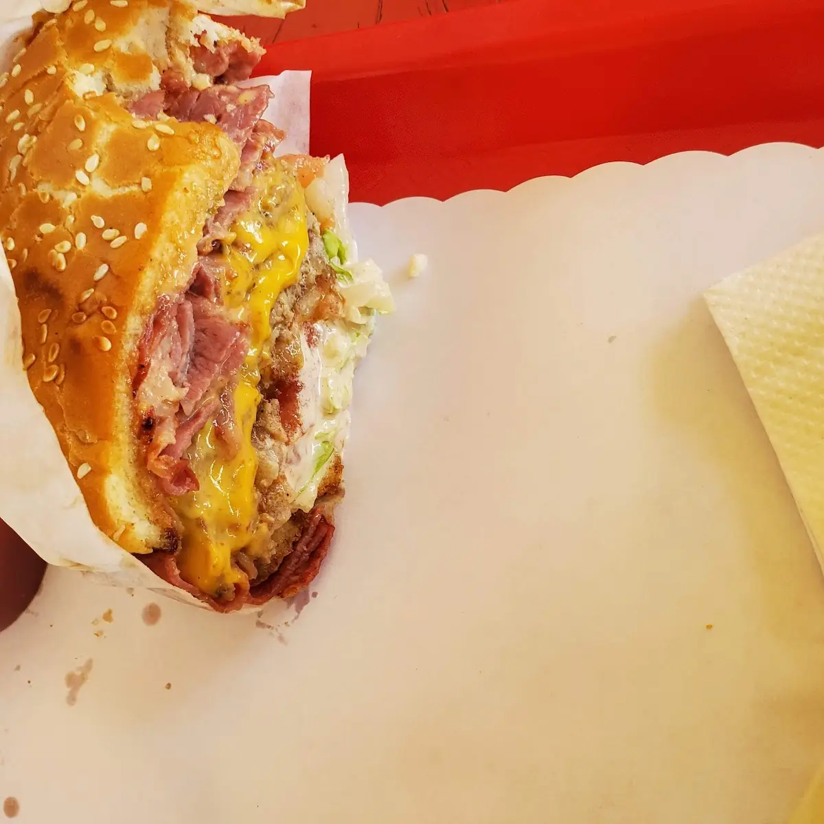 Pastrami Burger