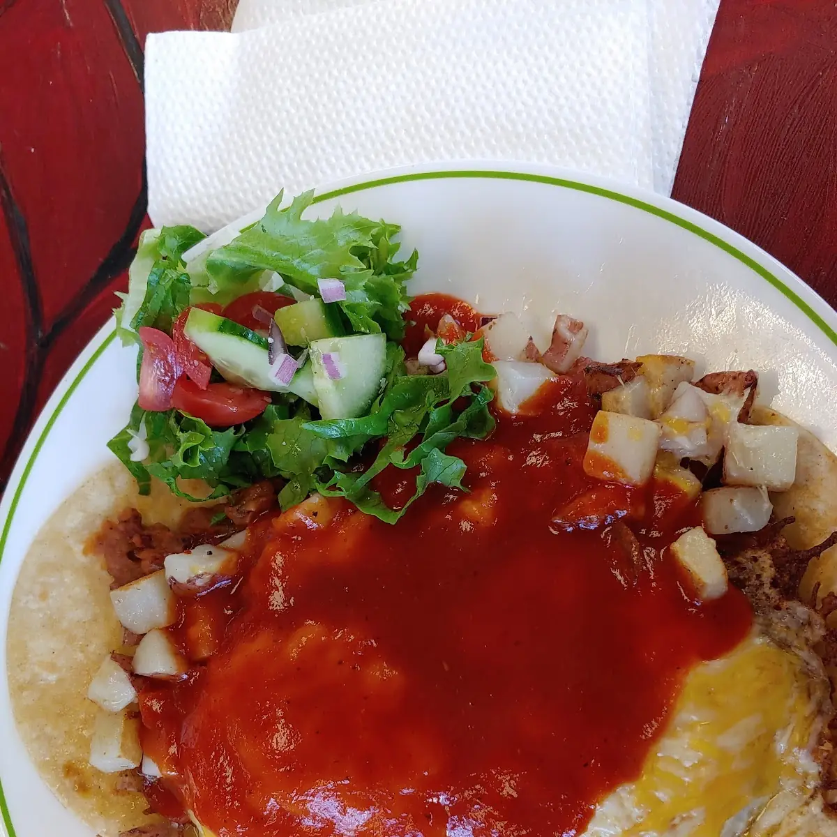 Huevos Rancheros Plate