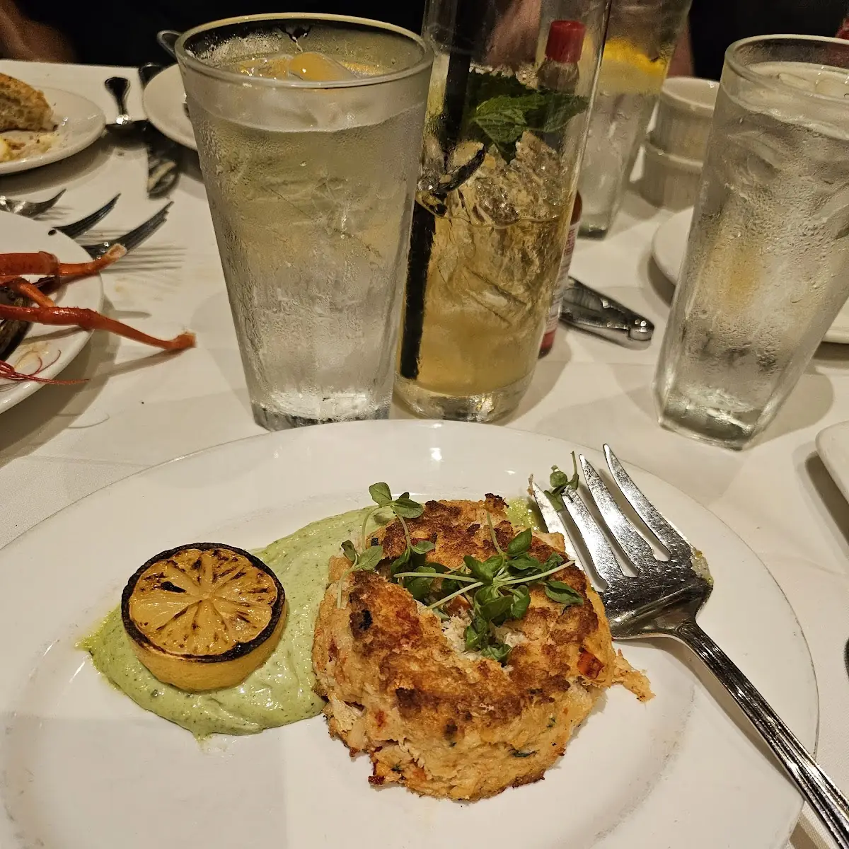 Lobster and Crab Cakes
