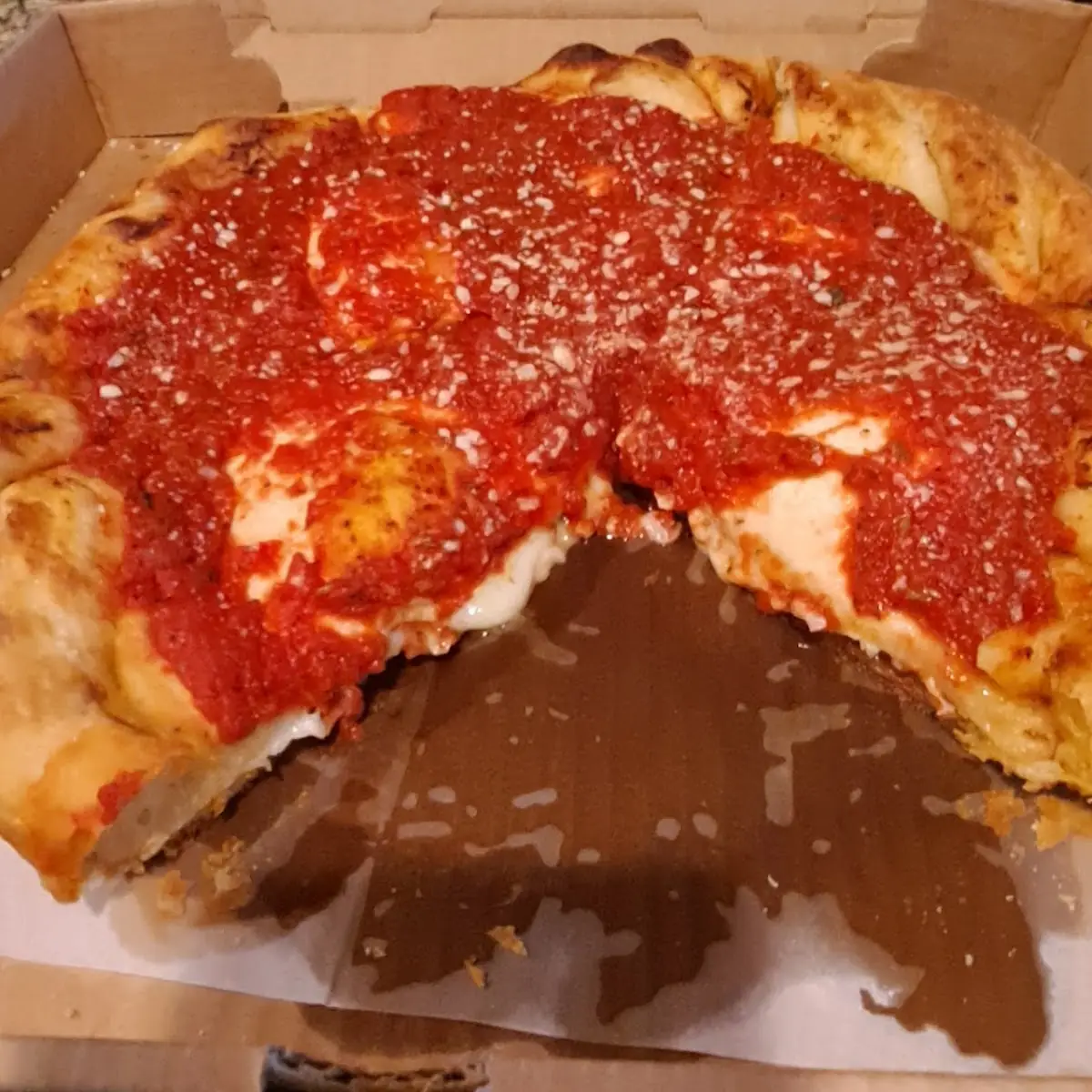 Deep Dish Pepperoni Pizza 12
