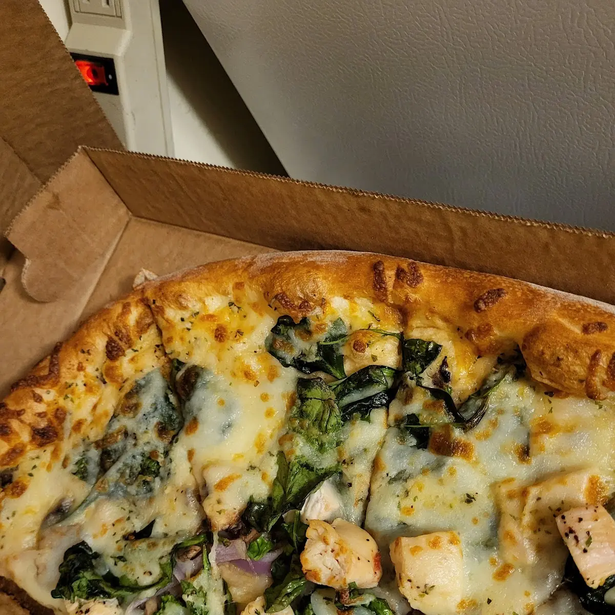 Leafy Spinach w Roasted Chicken