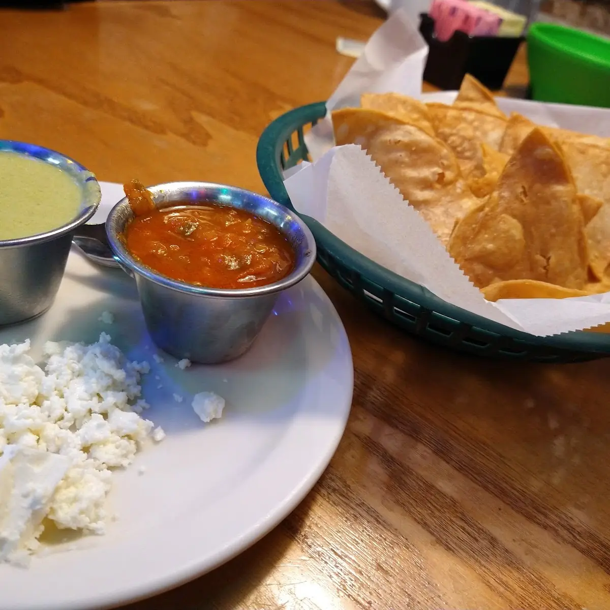 Chips Queso and Salsas