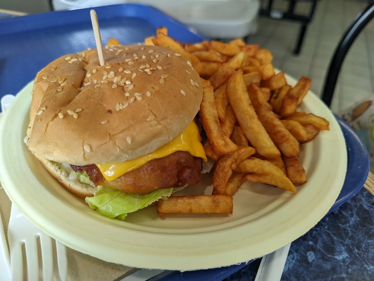 Fish Burger Combo
