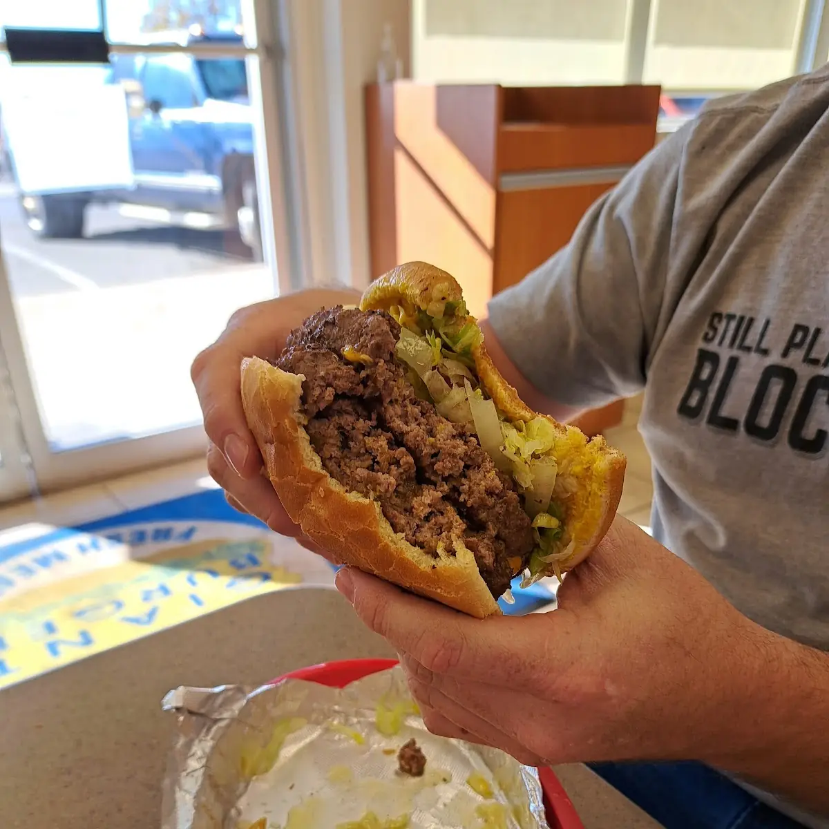 Double Meat Cheese Burger