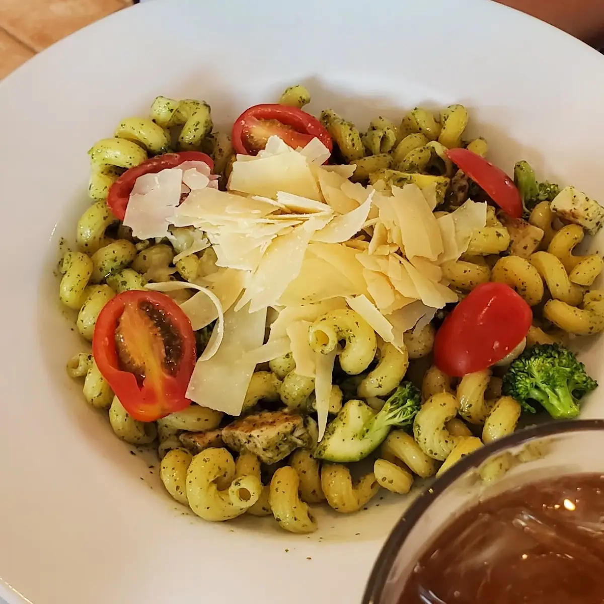 Chicken Pesto Cavatappi