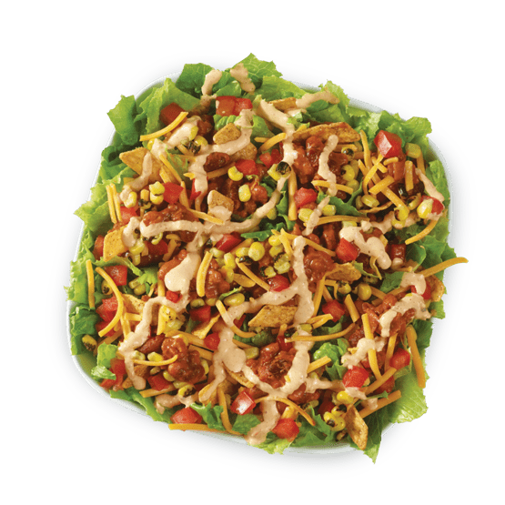 Taco Salad Cals 680, Wendy's
