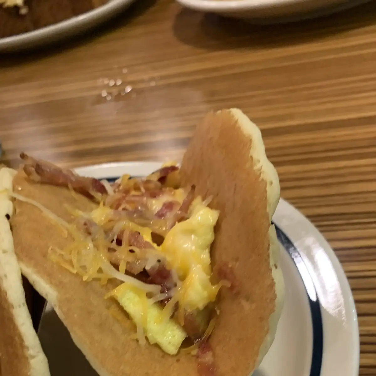 Bacon Egg & Cheese Anytime Tacos