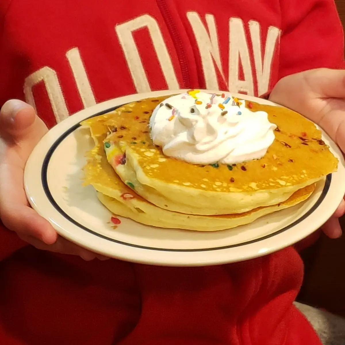 Cupcake Pancake Kids Meal
