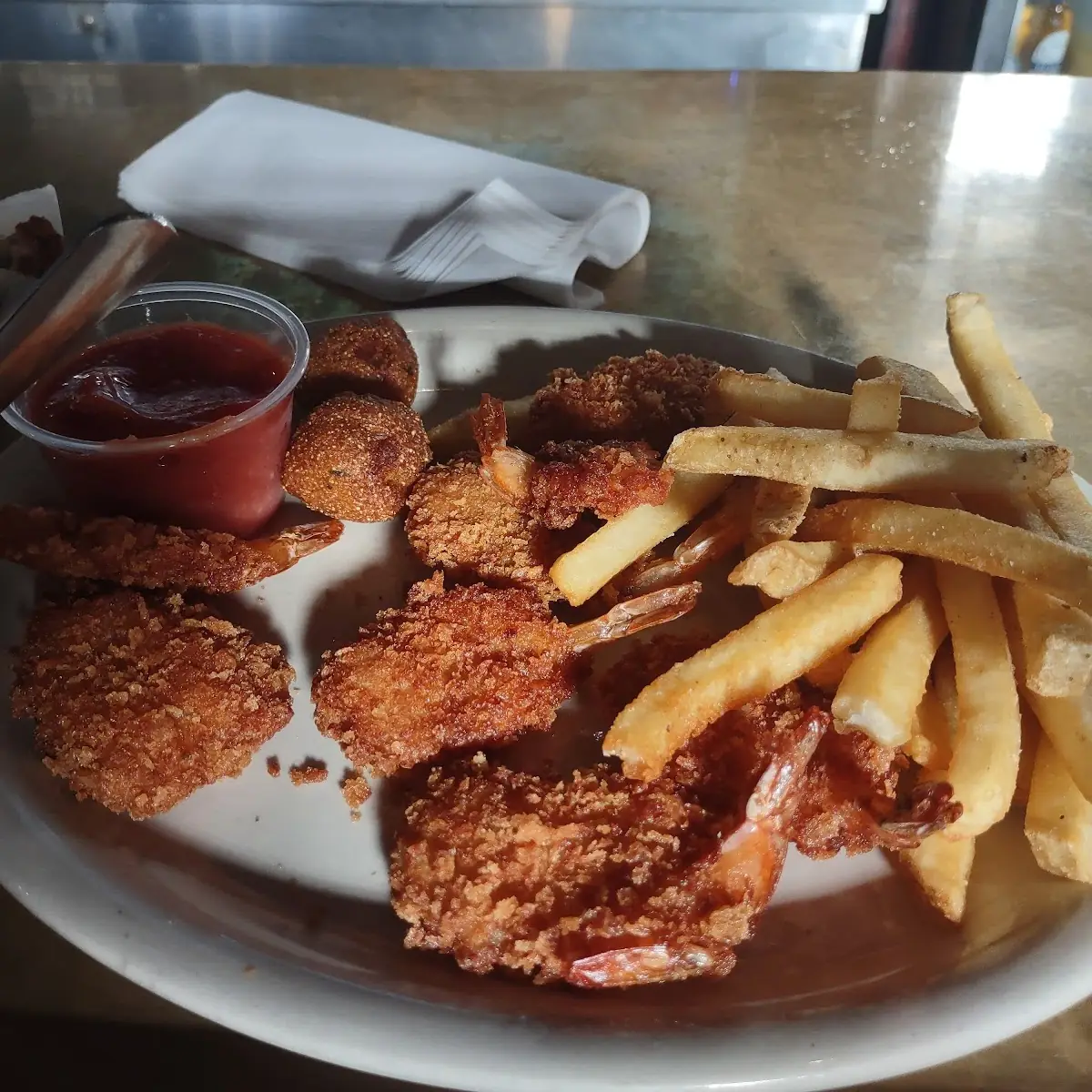 Fried Shrimp & Fries