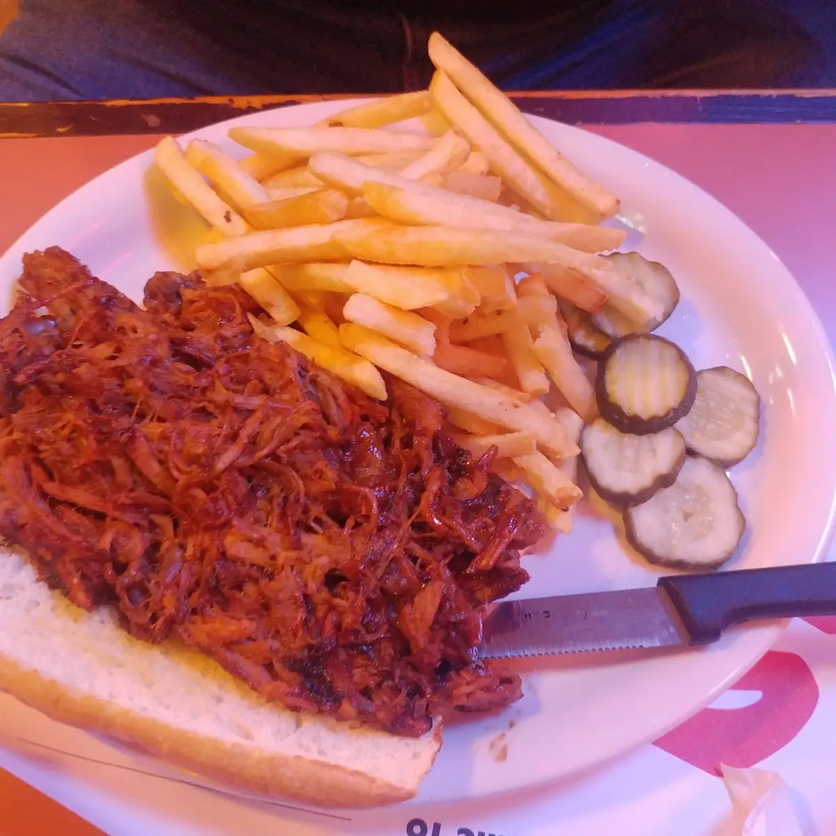 Pulled Pork with Fries