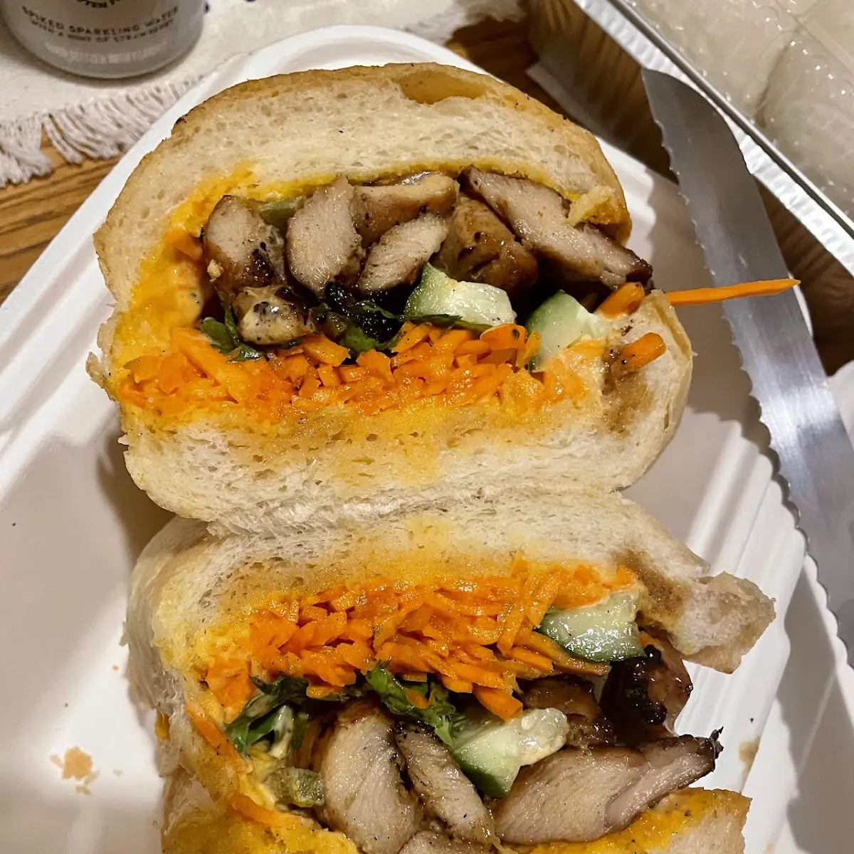 Chicken Thigh Banh MI