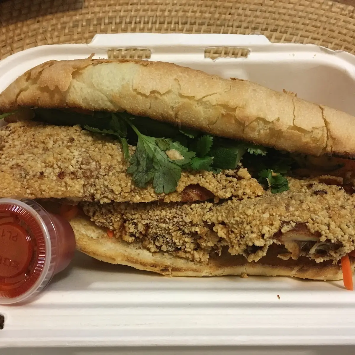 Spicy Fried Chicken Bahn MI