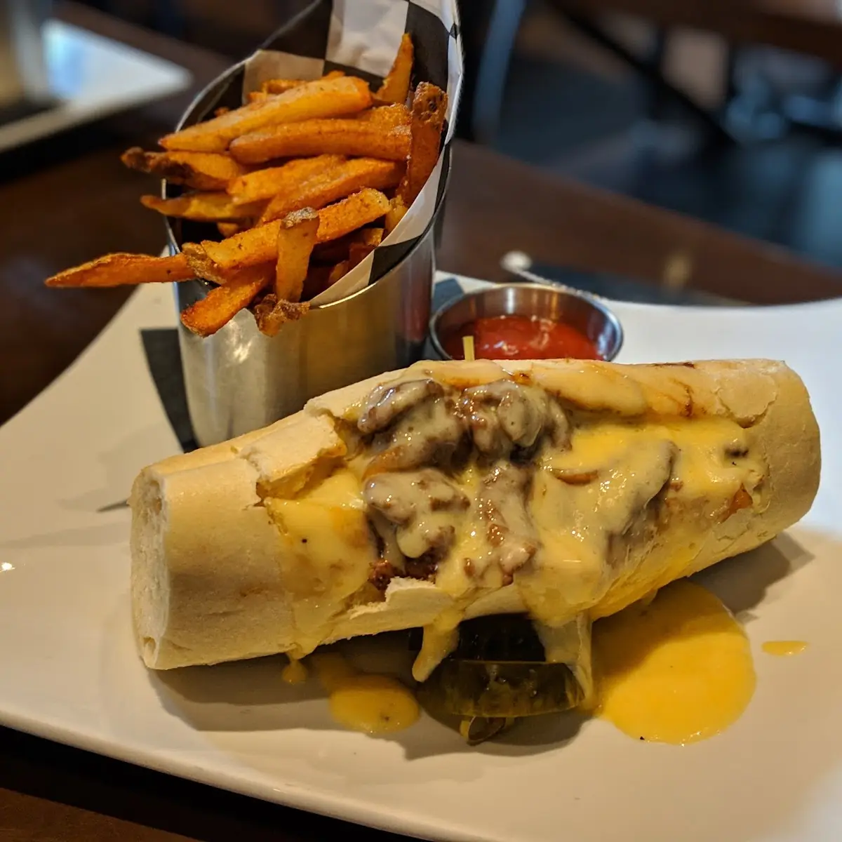 Dirty Steak & Cheese
