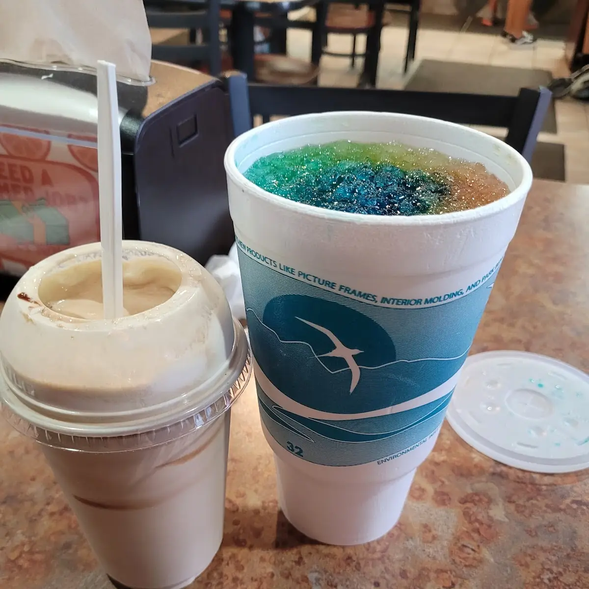 Rainbow Ski Chocolate Shake
