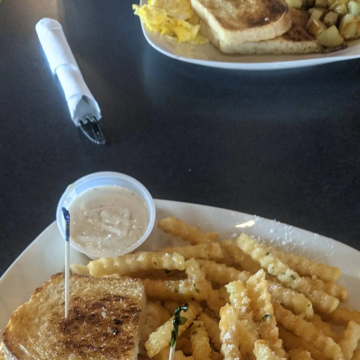 Grilled Cheese and Fries