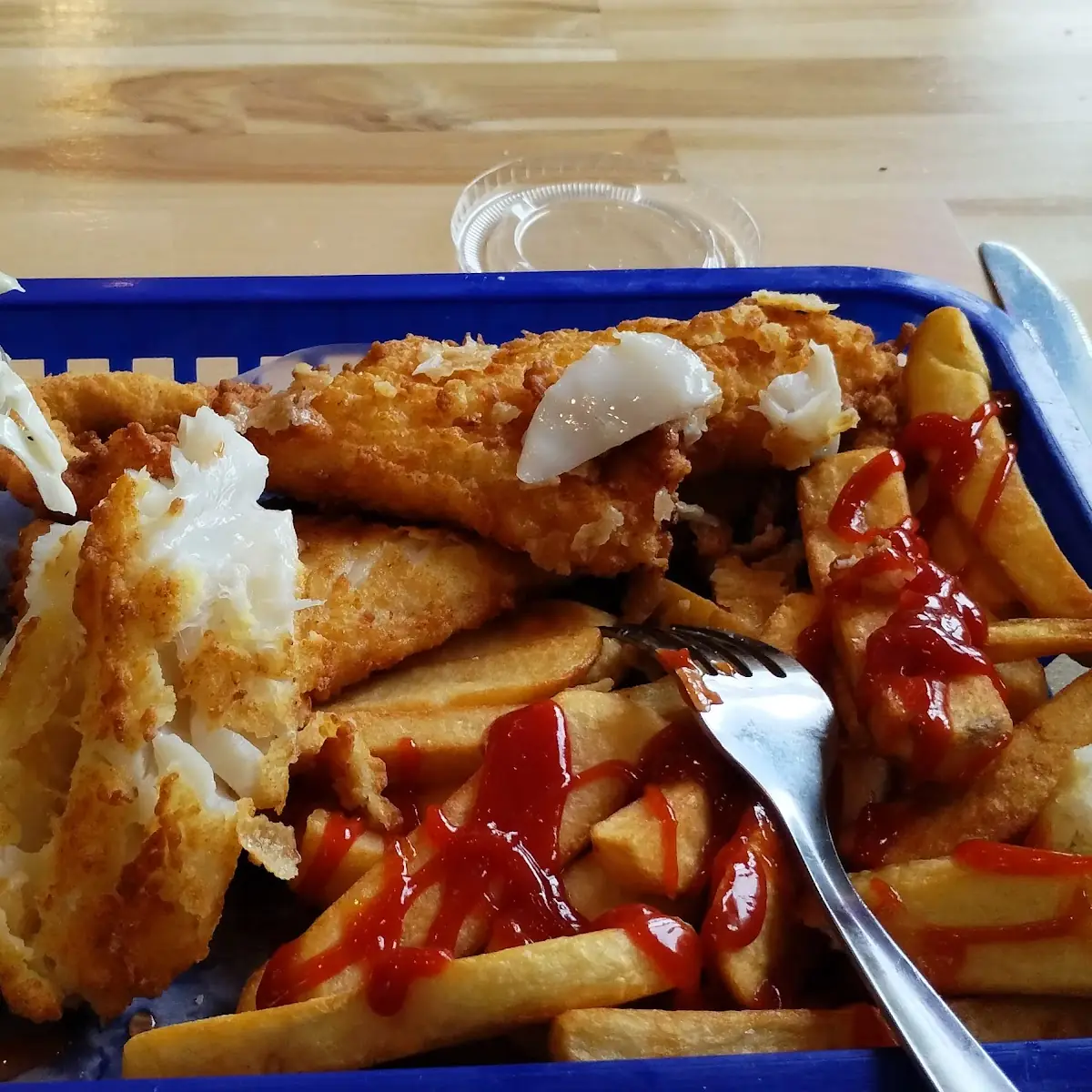 River Eatery's Fish and Chips