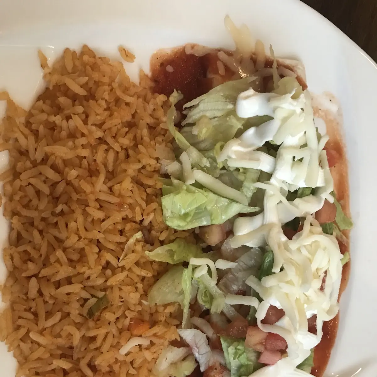 Lunch Chicken Burrito