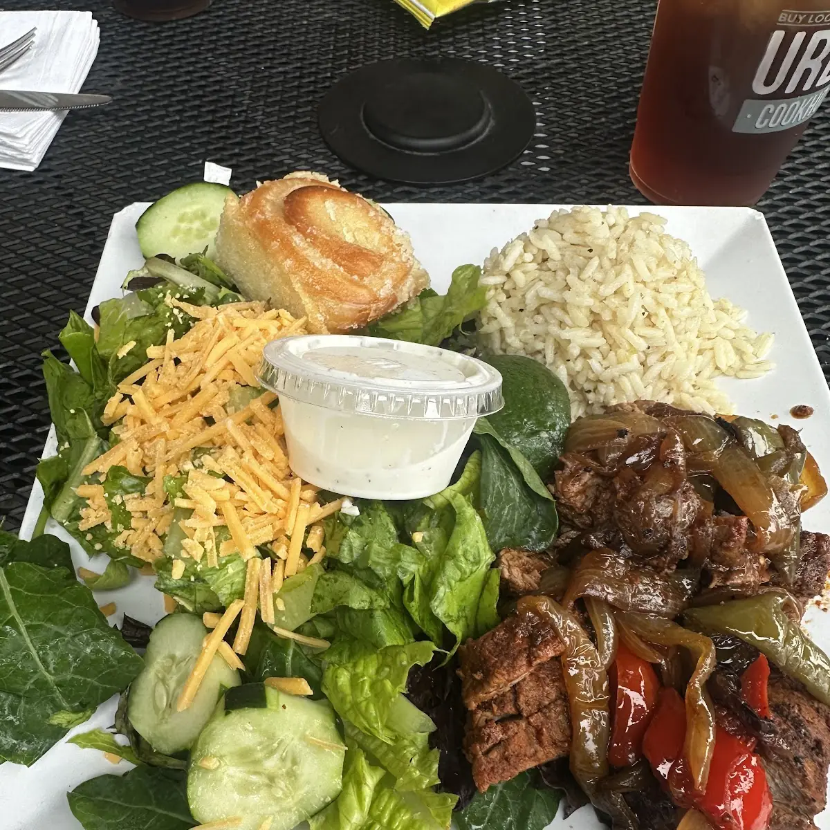 Lime Rice & Steak