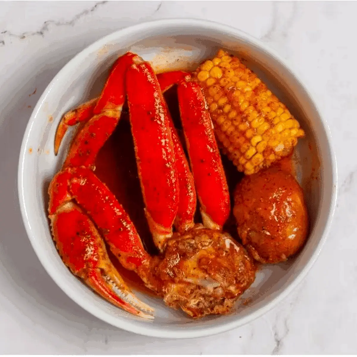 Snow Crab Legs Seafood Combo