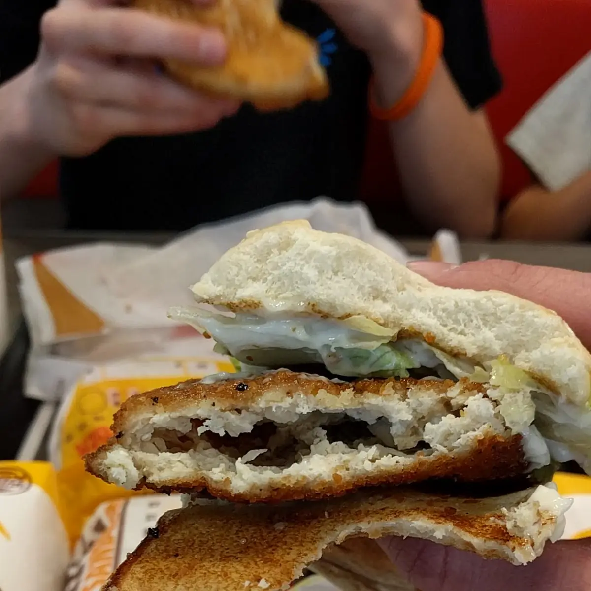 Empty Chicken Patty