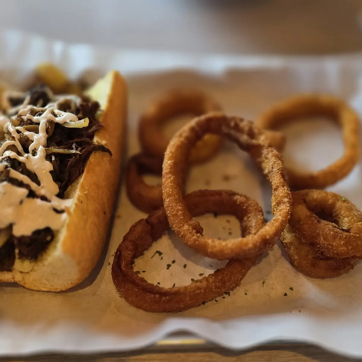 Beer Battered Onion Rings