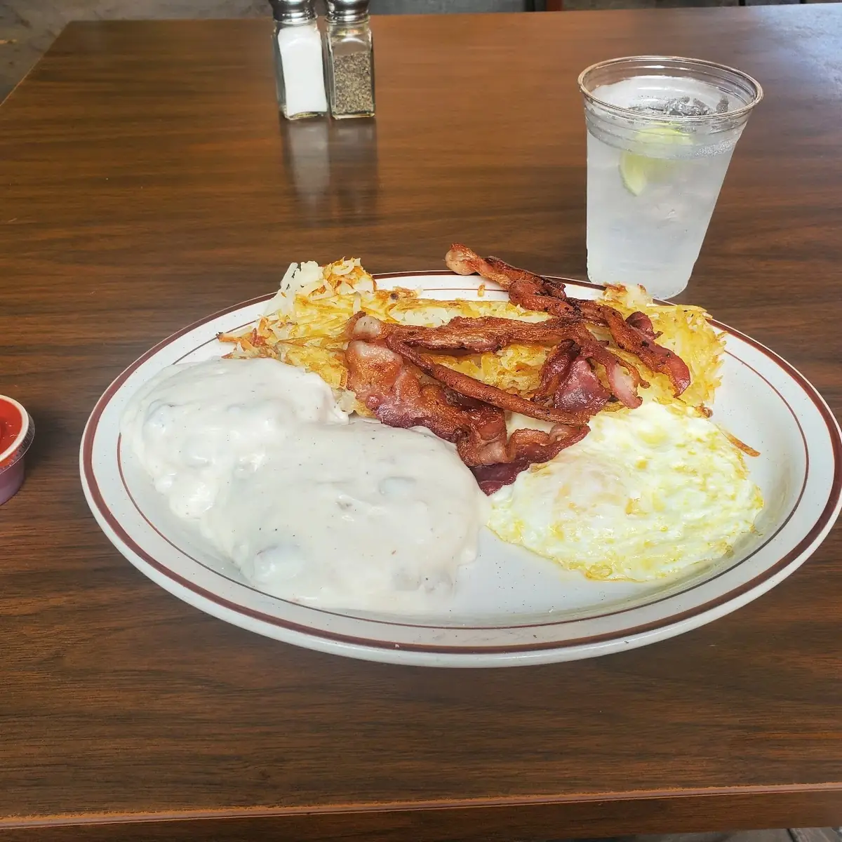 Chicken Fried Steak and Eggs