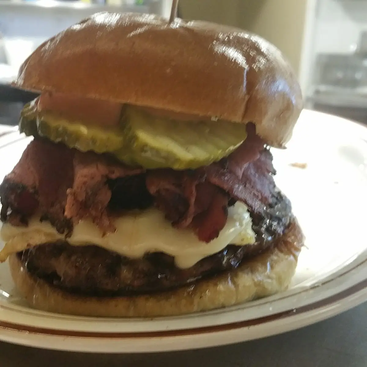 Pastrami Burger Special