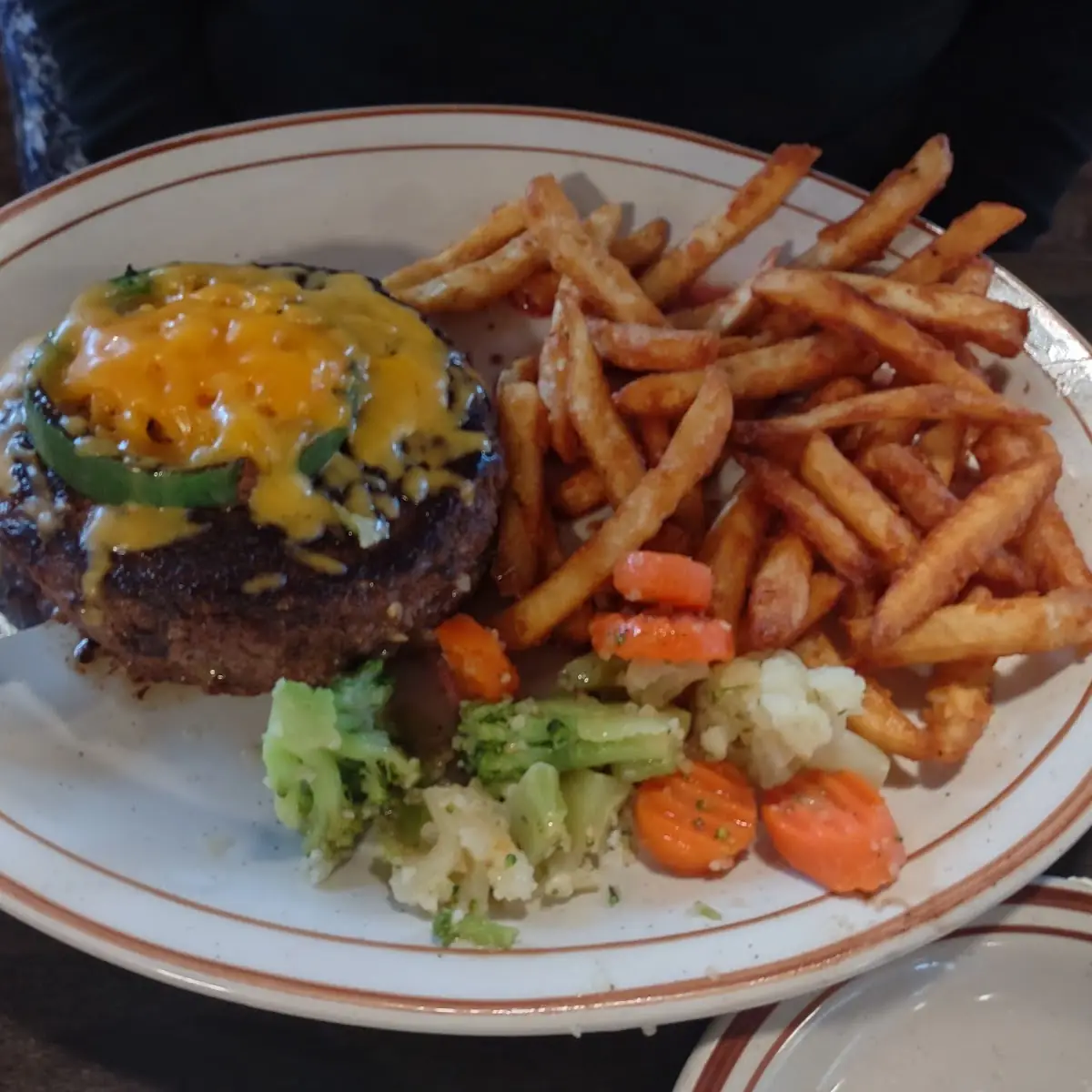 Stuffed Hamburger Steak