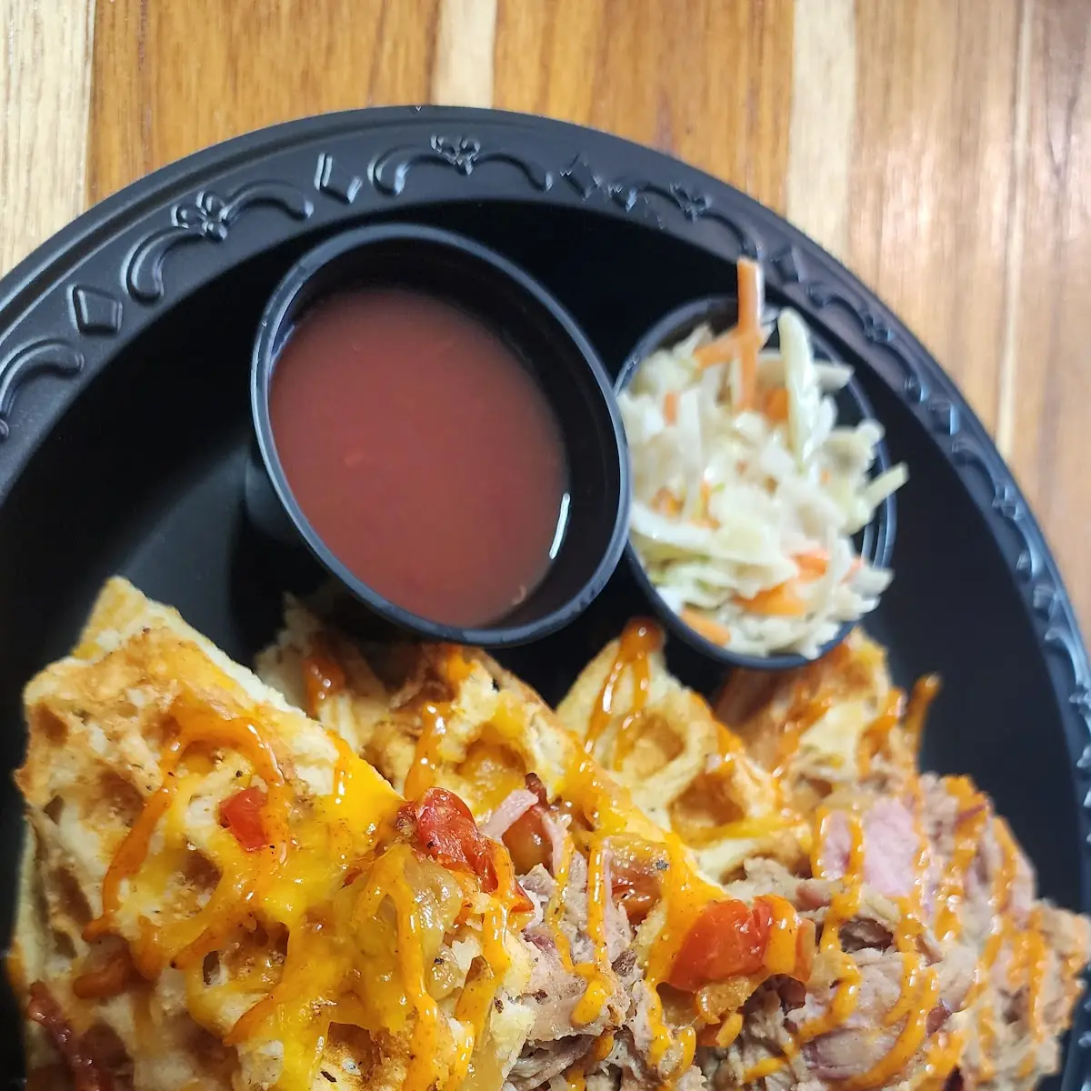 Backyard BBQ Waffle